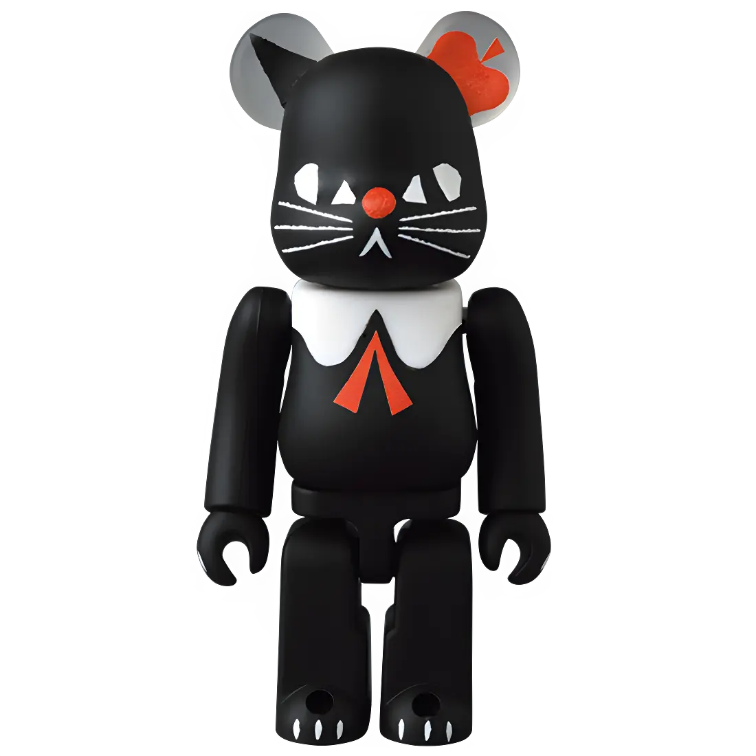 Bearbrick Series 43 Artist "Robin the Black Cat" 100% Herstellerbild