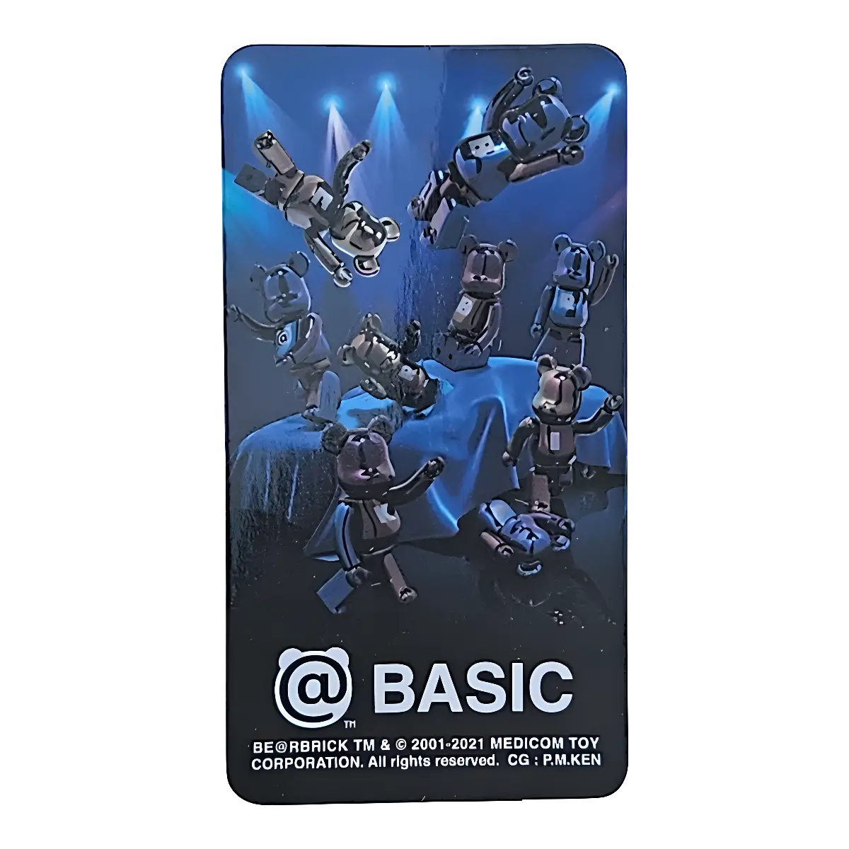 Bearbrick Series 43 Basic Letter 100% Begleitkarte