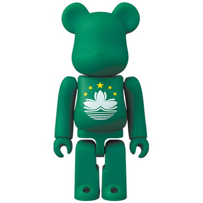 Bearbrick Series 43 Flag "Macau" 100% Herstellerbild
