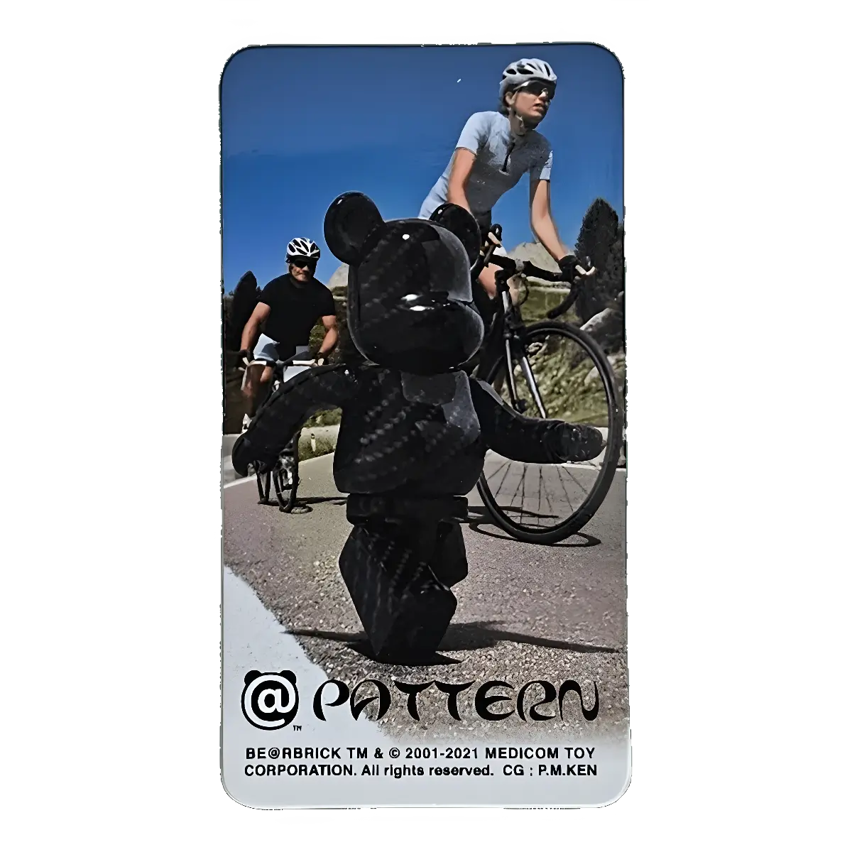 Bearbrick Series 43 Pattern "Carbon" 100% Begleitkarte