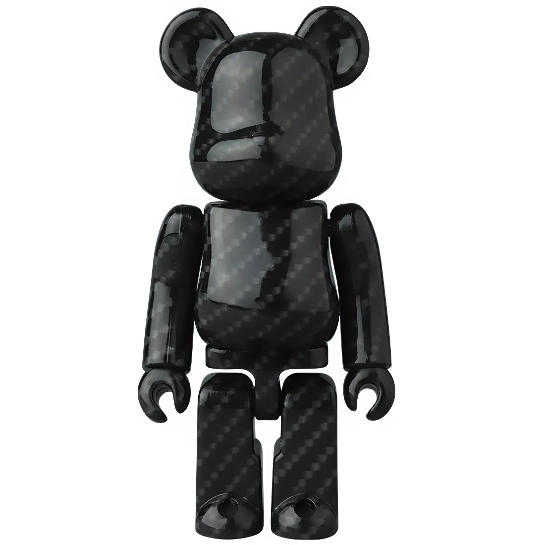 Bearbrick Series 43 Pattern "Carbon" 100% Herstellerbild