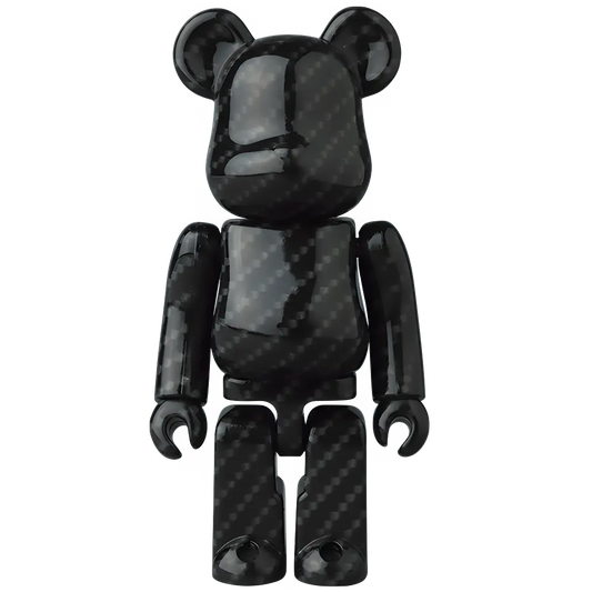 Bearbrick Series 43 Pattern "Carbon" 100% Herstellerbild