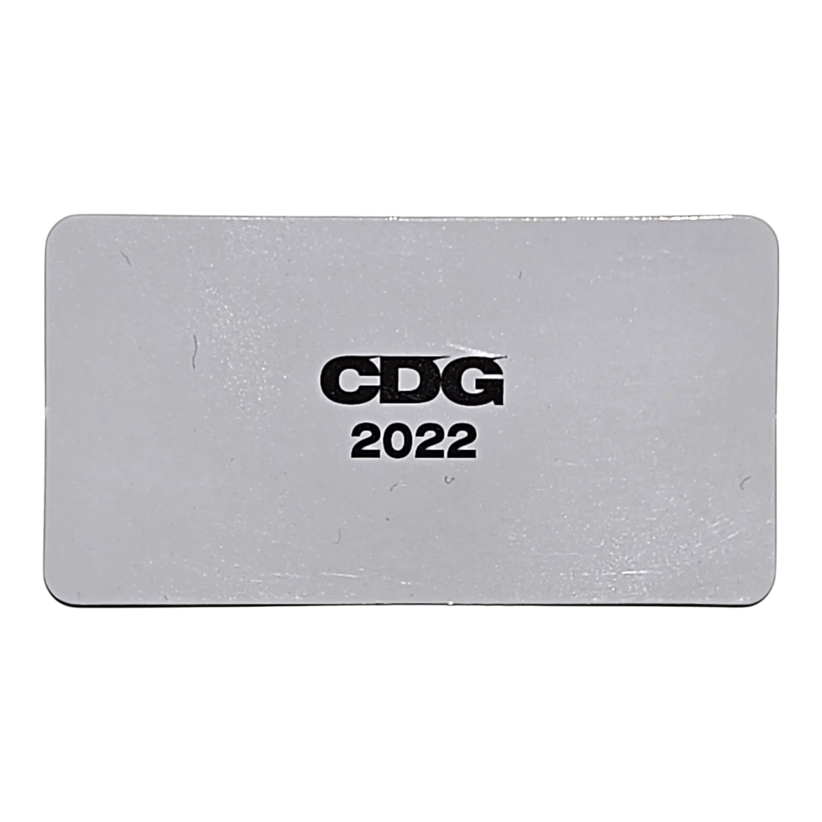 Bearbrick Series 44 Artist "CDG Black Sleeve" [Comme des Garçons] 100% SECRET Begleitkarte