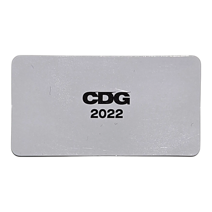 Bearbrick Series 44 Artist "CDG Black Sleeve" [Comme des Garçons] 100% SECRET Begleitkarte