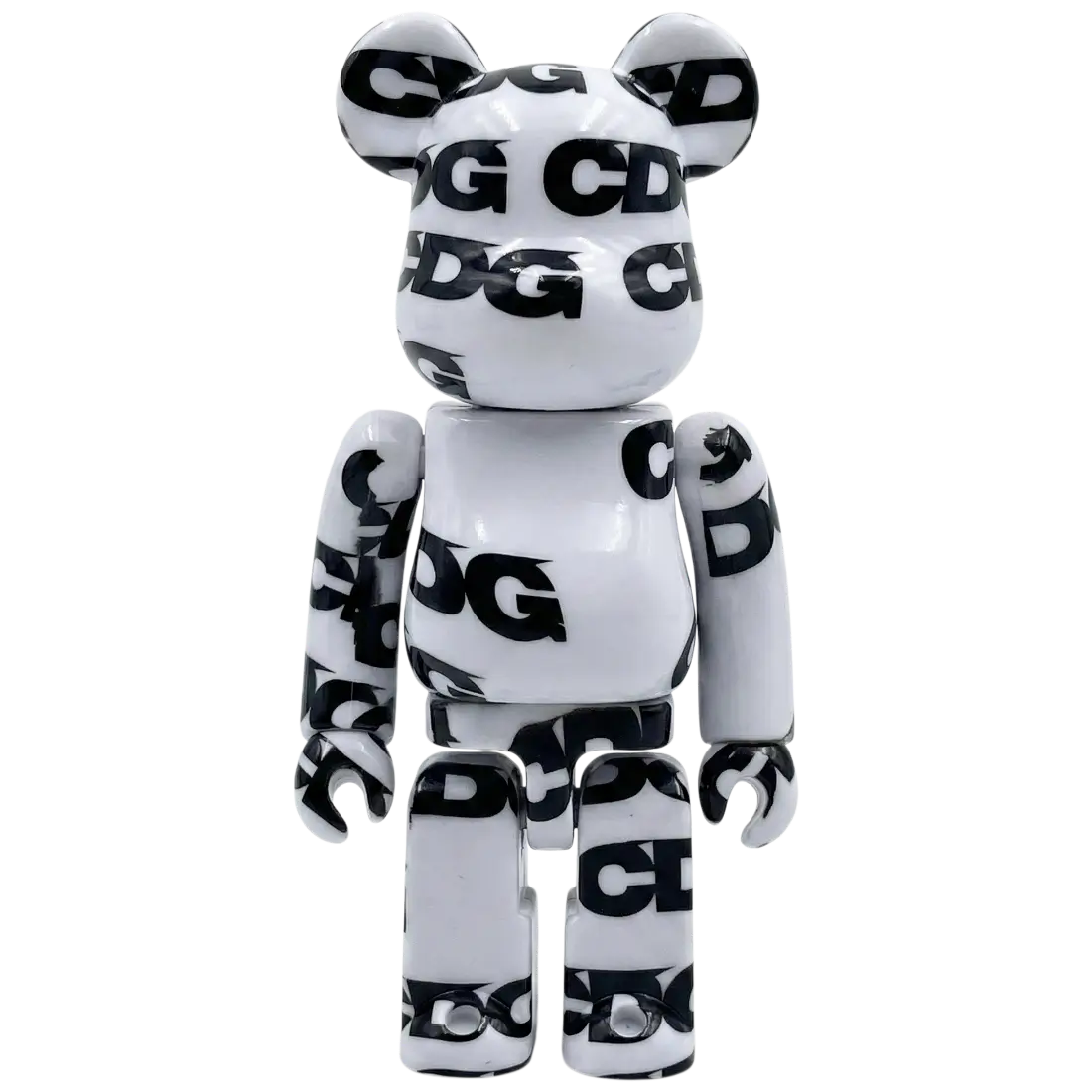 Bearbrick Series 44 Artist "CDG White Pattern" [Comme des Garcons] 100% SECRET Bild