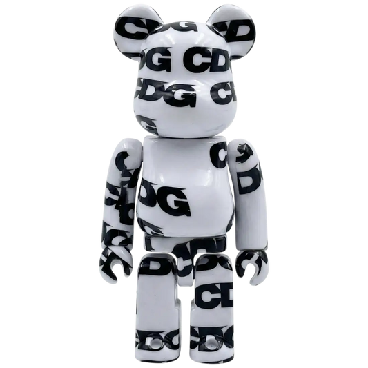 Bearbrick Series 44 Artist "CDG White Pattern" [Comme des Garcons] 100% SECRET Bild