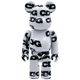 BE@RBRICK Series 44 Artist "CDG White Pattern" [Comme des Garçons] (100%) – SECRET