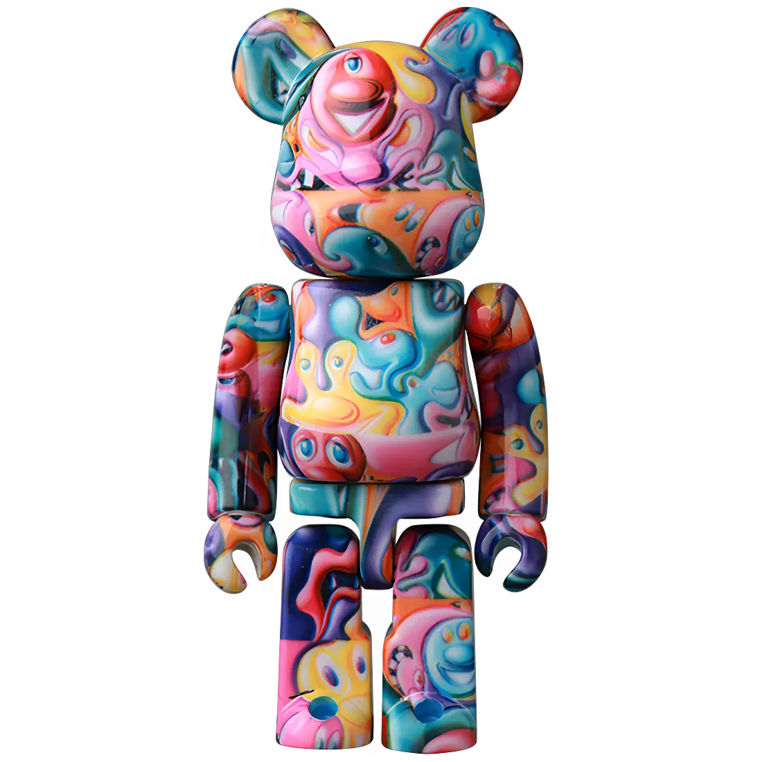 Bearbrick Series 44 Artist "Kenny Scharf" 100% Herstellerbild