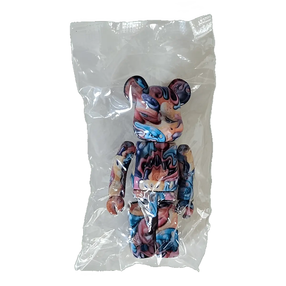 Bearbrick Series 44 Artist "Kenny Scharf" 100% in Folie