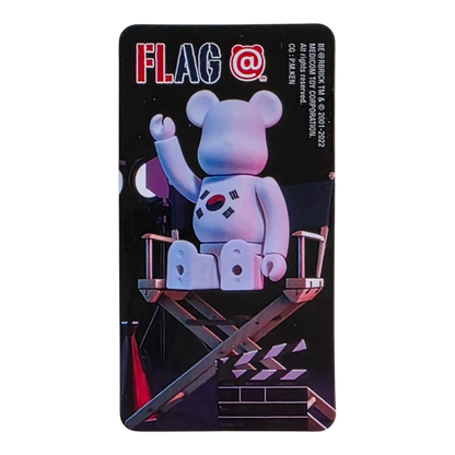 Bearbrick Series 44 Flag "South Korea" 100% Begleitkarte