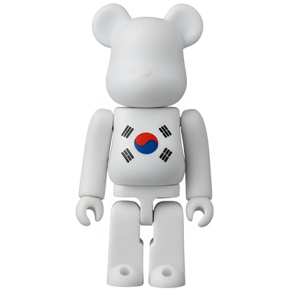 Bearbrick Series 44 Flag "South Korea" 100% Herstellerbild