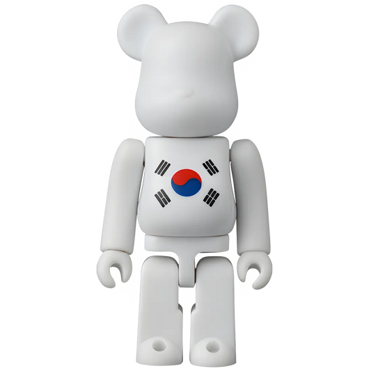 Bearbrick Series 44 Flag "South Korea" 100% Herstellerbild