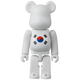 BE@RBRICK Series 44 Flag "South Korea" (100%)