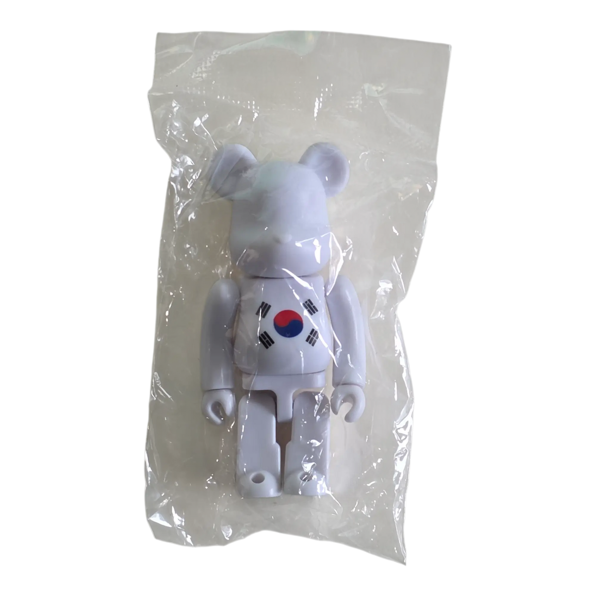 Bearbrick Series 44 Flag "South Korea" 100% in Folie