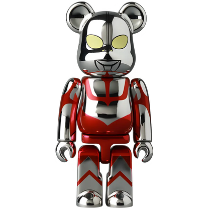 Bearbrick Series 44 Hero "Ultraman" 100% Herstellerbild