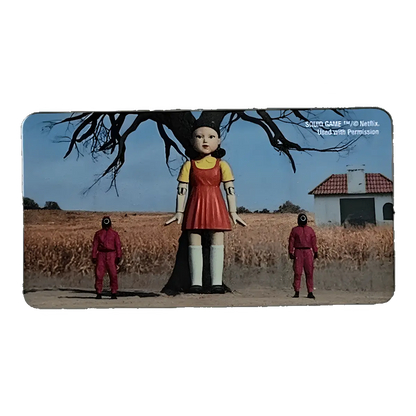 Bearbrick Series 44 Horror "Squid Game" 100% Begleitkarte