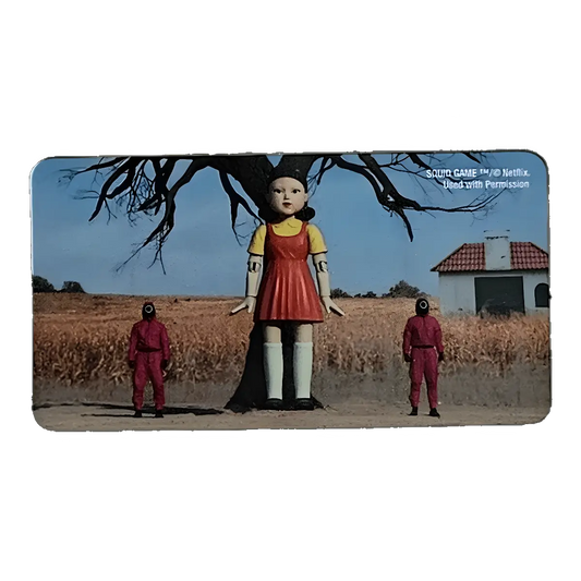 Bearbrick Series 44 Horror "Squid Game" 100% Begleitkarte