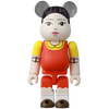 Bearbrick Series 44 Horror "Squid Game" 100% Herstellerbild