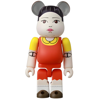 Bearbrick Series 44 Horror "Squid Game" 100% Herstellerbild