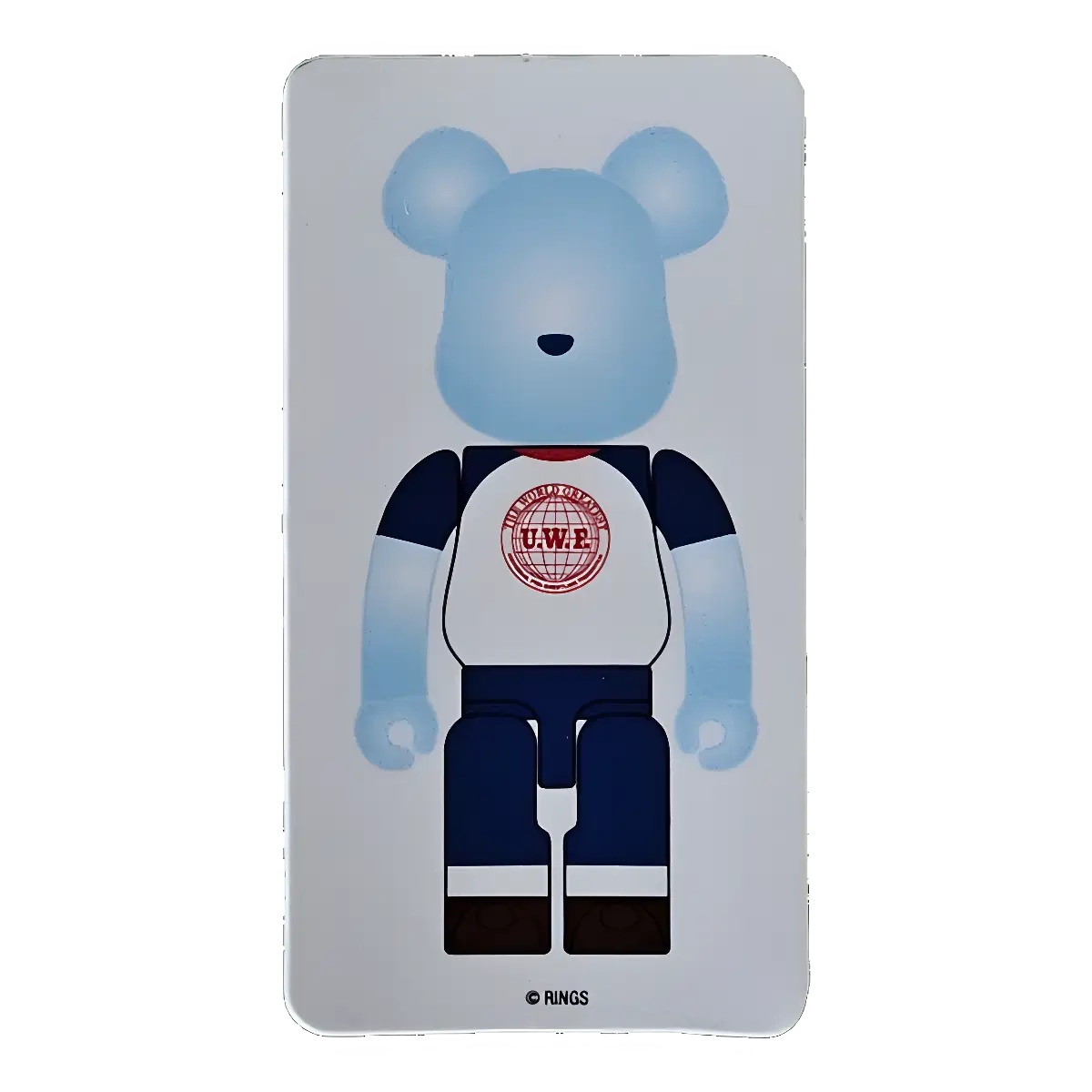 Bearbrick Series 44 "U.W.F." 100% SECRET Begleitkarte