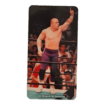 Bearbrick Series 45 Artist "Tom Billington Dynamite Kid" 100% Begleitkarte