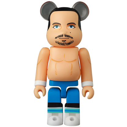 Bearbrick Series 45 Artist "Tom Billington Dynamite Kid" 100% Herstellerbild