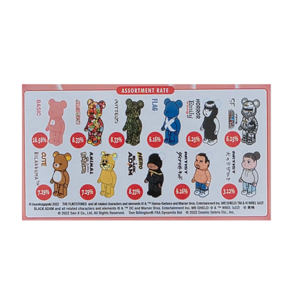 Bearbrick Series 45 Blindbox (100%) Verteilungsübersicht