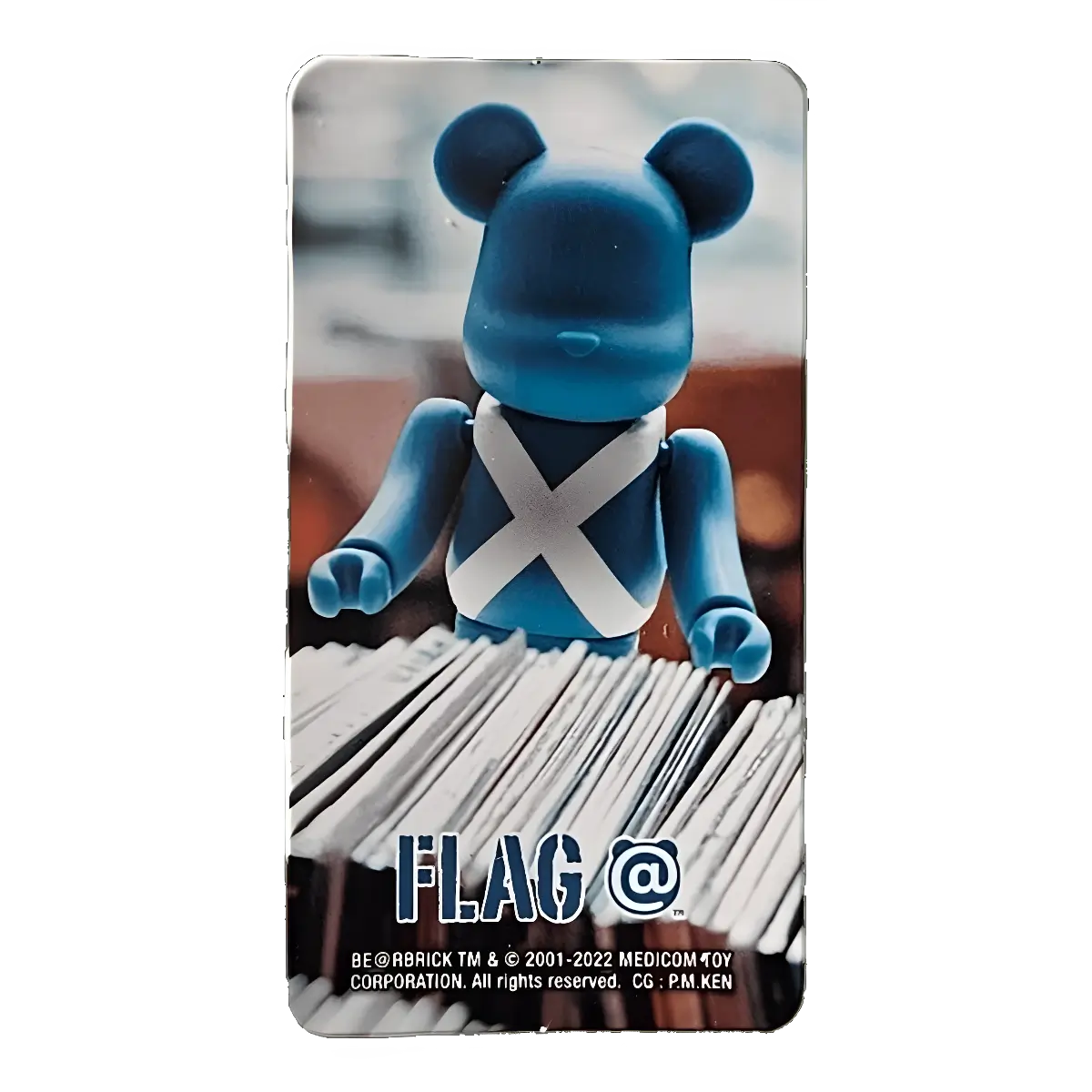Bearbrick Series 45 Flag "Scotland" 100% Begleitkarte