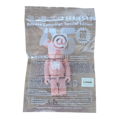 Bearbrick Series 45 Release Campaign Special Edition "Medicom Toy" 100% in Folie