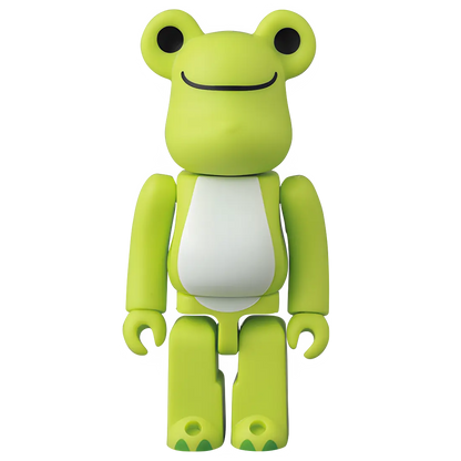 Bearbrick Series 46 Animal "Pickles the Frog" 100% Herstellerbild