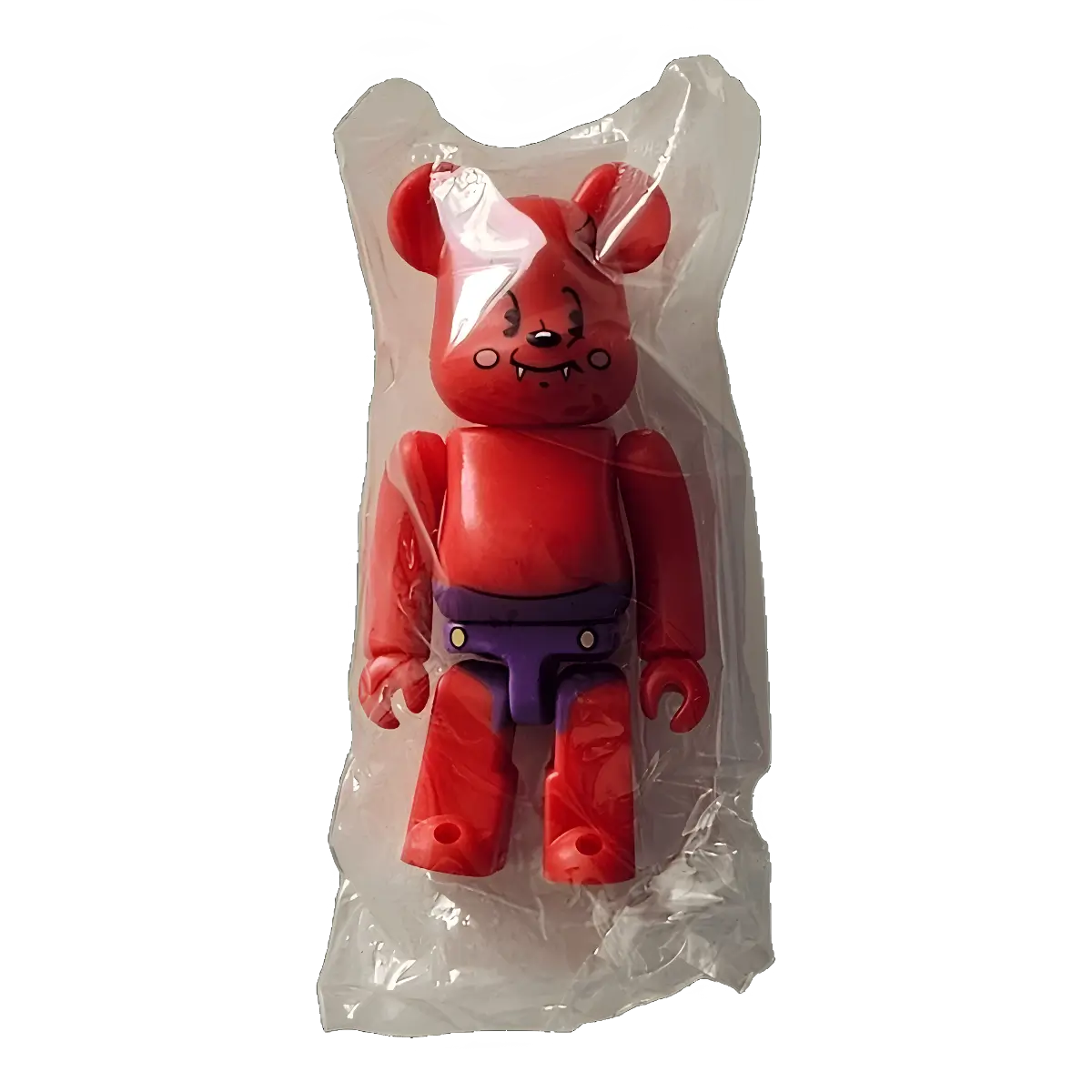 Bearbrick Series 46 Artist "Saint Michael" [Red Version] 100% SECRET in Folie