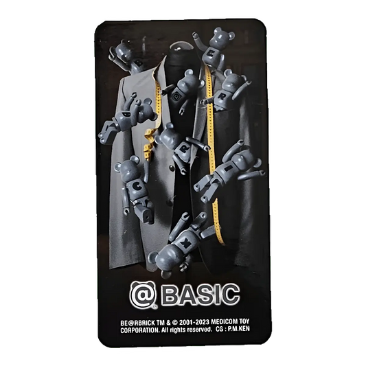 Bearbrick Series 46 Basic Letter 100% Begleitkarte