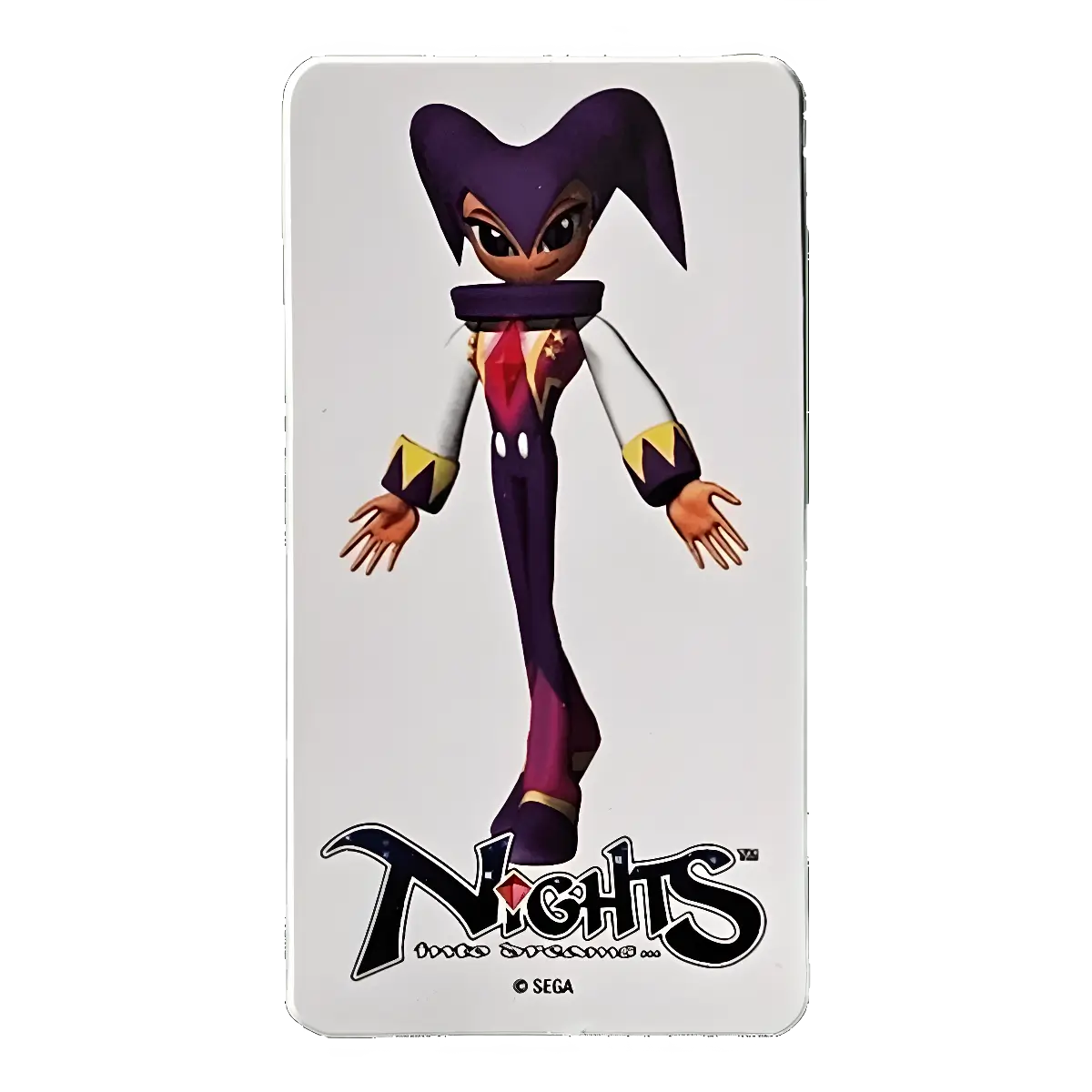 Bearbrick Series 46 Cute "NiGHTS into Dreams" [SEGA] 100% SECRET Begleitkarte
