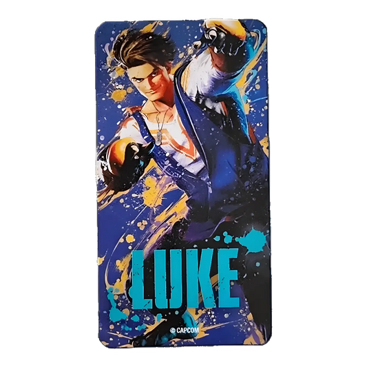 Bearbrick Series 46 Game "Luke" [Street Fighter 6] 100% Begleitkarte