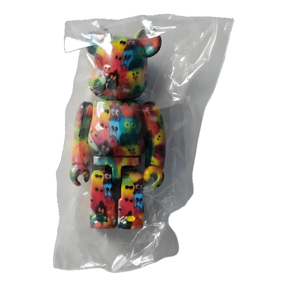 Bearbrick Series 46 Pattern "Jon Burgerman" 100% in Folie