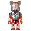 Bearbrick Series 46 SF "Gridman" 100% Herstellerbild