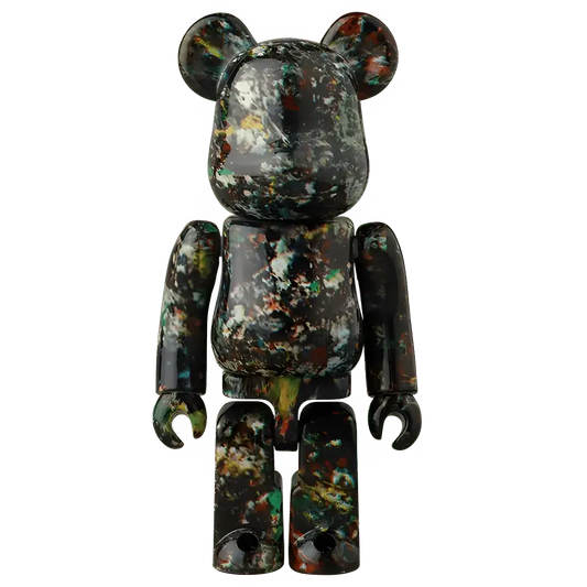 Bearbrick Series 47 Artist "Jackson Pollock" 100% Herstellerbild