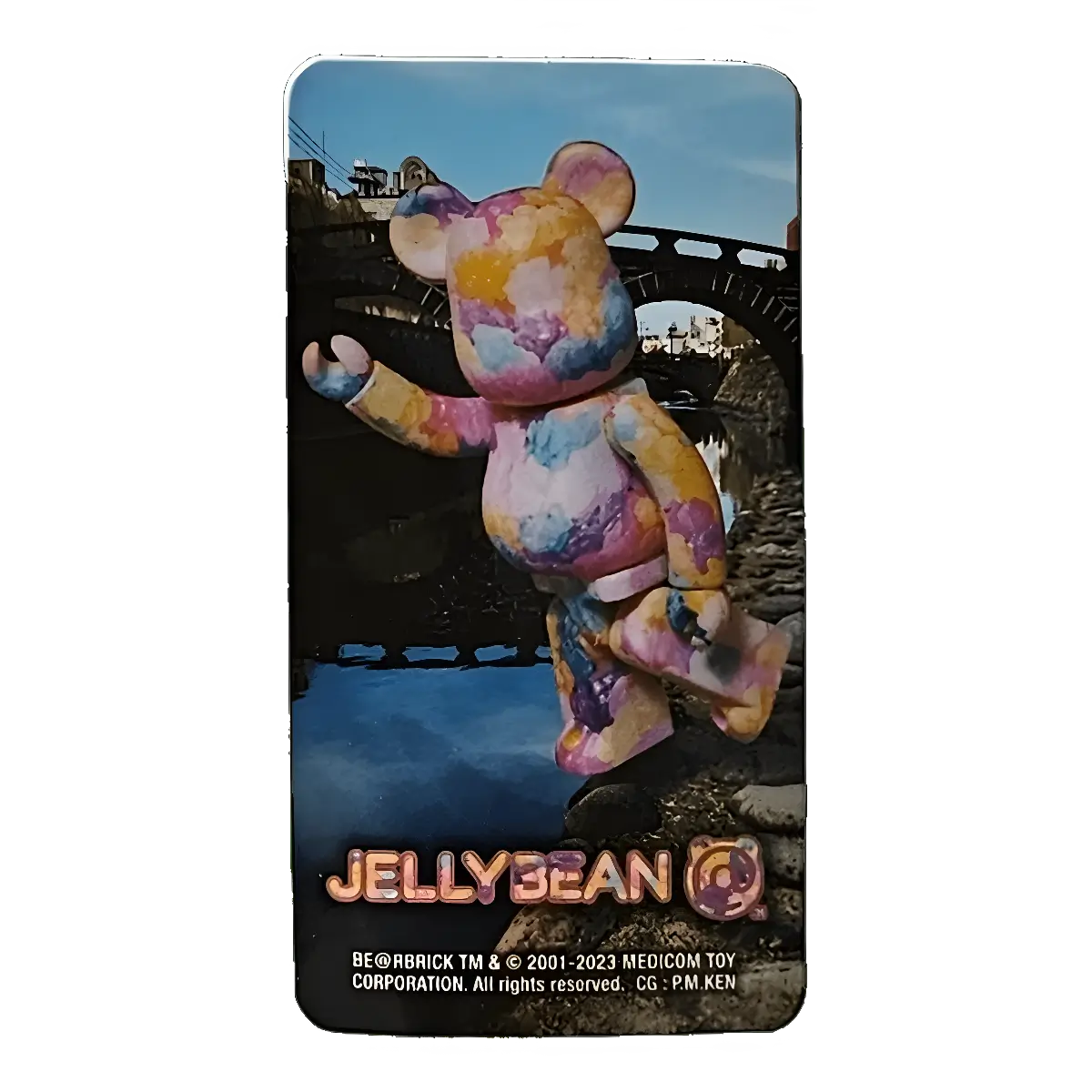 Bearbrick Series 47 Jellybean "Candies" 100% Begleitkarte