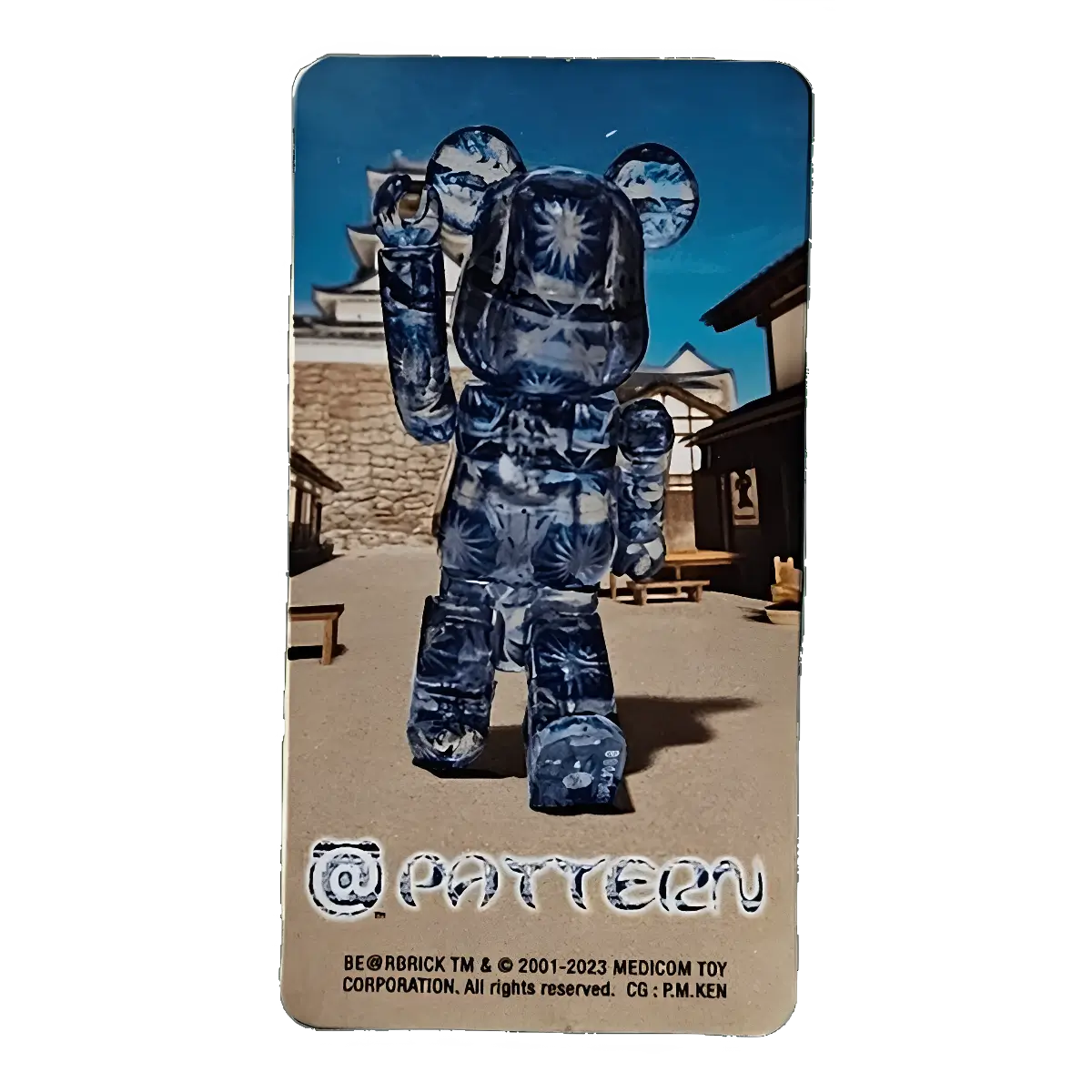 Bearbrick Series 47 Pattern "Edokko" 100% Begleitkarte