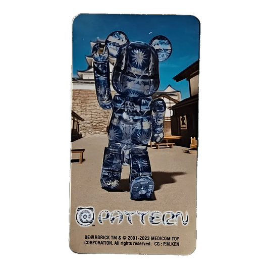Bearbrick Series 47 Pattern "Edokko" 100% Begleitkarte