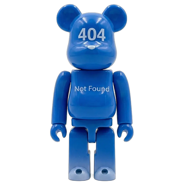 BE@RBRICK - ★激レア【未開封】404NotFound BE@RBRICK series 48 BE@RBRICK Series 48 404 Not Found 100% | MyBearBrick.de