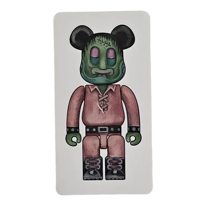 Bearbrick Series 48 "Will Sweeney" 100% SECRET Begleitkarte