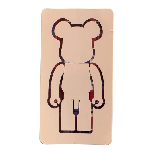 Bearbrick Series 49 Comme des Garçons #1 100% - SECRET Begleitkarte
