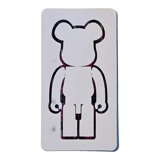 Bearbrick Series 49 Comme des Garçons #2 100% - SECRET Begleitkarte
