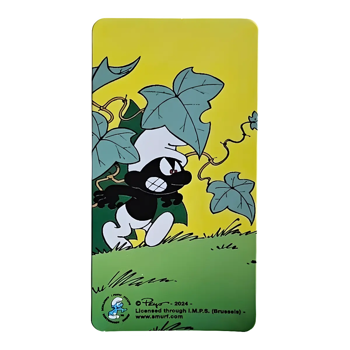 Bearbrick Series 49 Cute "Black Smurf" [The Smurfs] 100% SECRET Begleitkarte