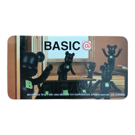 Bearbrick Series 5 Basic 100% Begleitkarte