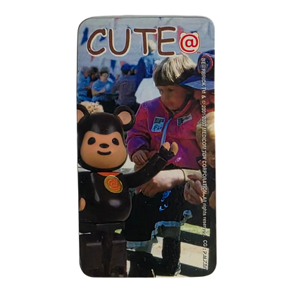 Bearbrick Series 5 Cute "Monkey" 100% Begleitkarte