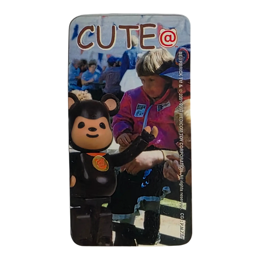 Bearbrick Series 5 Cute "Monkey" 100% Begleitkarte