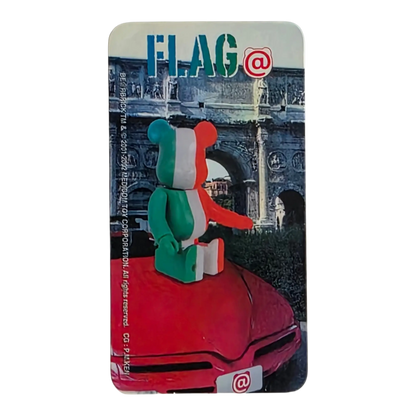 Bearbrick Series 5 Flag "Italy" 100% Begleitkarte