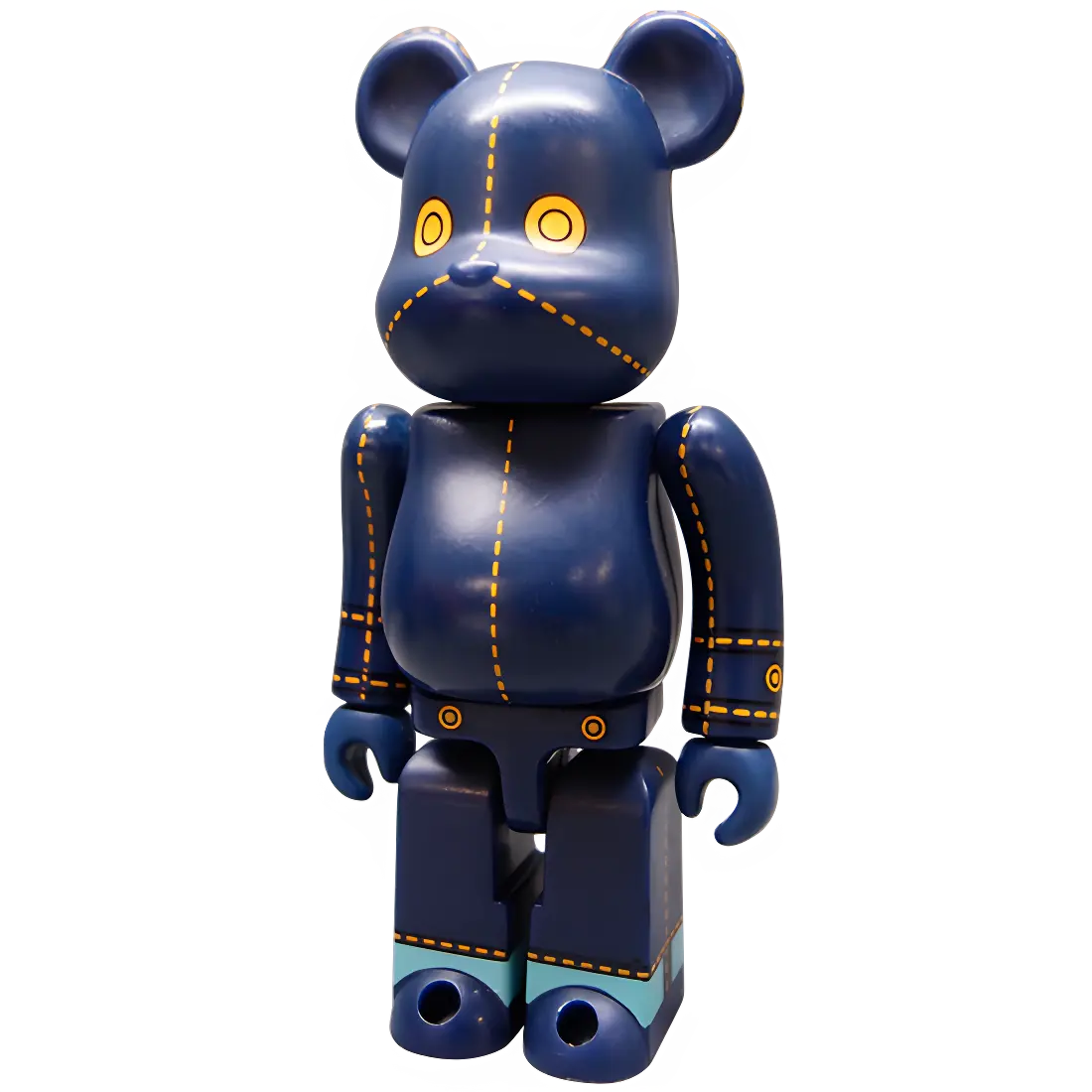 Bearbrick Series 5 Pattern "Blue Denim" 100% Herstellerbild